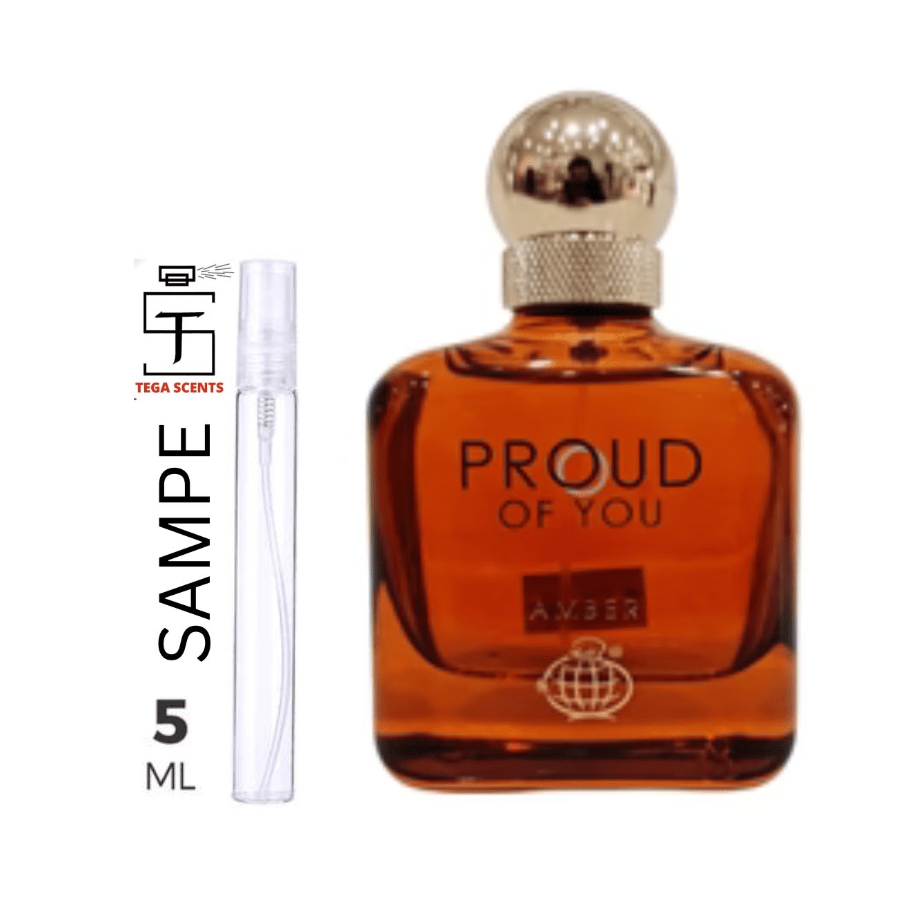 Proud of You Amber by Fragrance World 5ml - Tega Scents